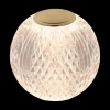 Ygo Tafellamp CINTRA Ø11cm Transparant| Tafellampen