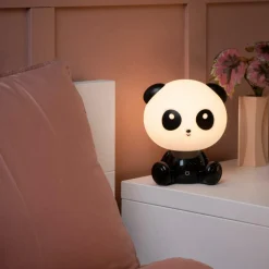 Ygo Tafellamp DODO Panda Wit/Zwart| Decoratieve Accessoires|Kinderverlichting