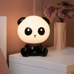 Ygo Tafellamp DODO Panda Wit/Zwart| Decoratieve Accessoires|Kinderverlichting