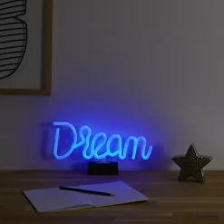 Ygo Tafellamp DREAM Led Blauw| Decoratieve Accessoires|Kinderverlichting