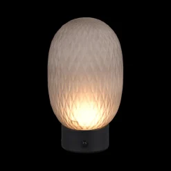 Ygo Tafellamp FACETTE Glas Grijs| Tafellampen