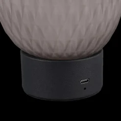Ygo Tafellamp FACETTE Glas Grijs| Tafellampen
