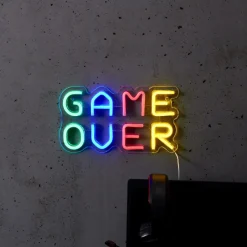 Ygo Tafellamp GAME OVER Led Multi| Decoratieve Accessoires|Kinderverlichting