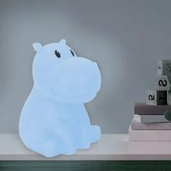 Ygo Tafellamp HIPPOPOTAME Led| Decoratieve Accessoires|Kinderverlichting