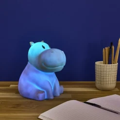 Ygo Tafellamp HIPPOPOTAME Led| Decoratieve Accessoires|Kinderverlichting