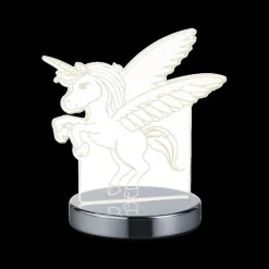 Ygo Tafellamp KARO Transparant| Kinderverlichting|Decoratieve Accessoires