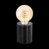 Ygo Tafellamp LEIF Rond Zwart 10,5 cm| Tafellampen