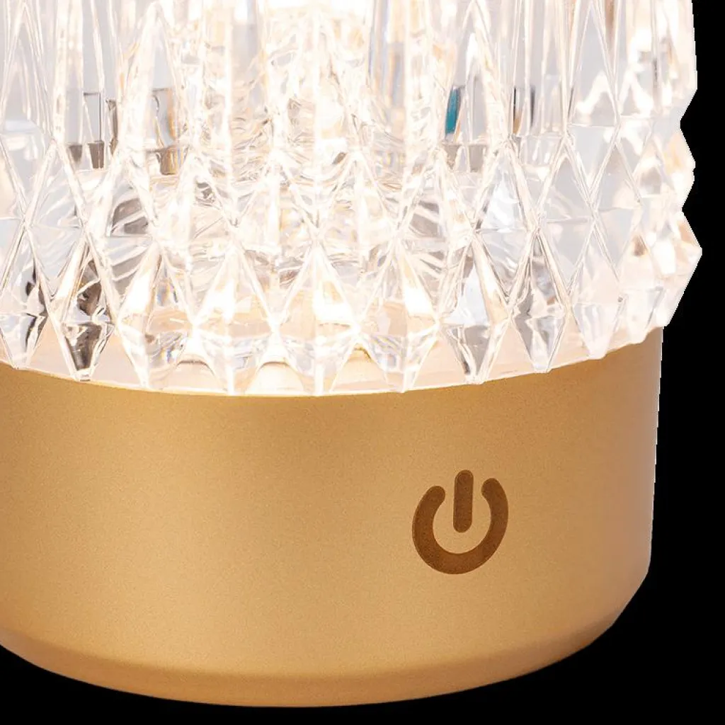 Ygo Tafellamp LILI Ø8 S/3 Mat Goud| Tafellampen
