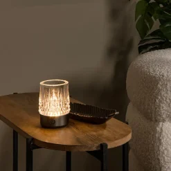 Ygo Tafellamp LILI Ø8 S/3 Zwart Chroom| Tafellampen