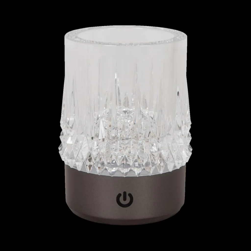 Ygo Tafellamp LILI Ø8 S/3 Zwart Chroom| Tafellampen