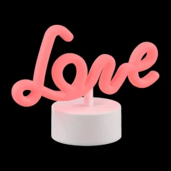 Ygo Tafellamp LOVE LED Rood| Decoratieve Accessoires|Kinderverlichting