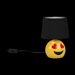Ygo Tafellamp LOVELY Geel/Zwart| Decoratieve Accessoires|Kinderverlichting