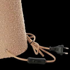 Ygo Tafellamp MICKEY Bouclé Zand| Vloerlampen