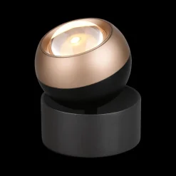 Ygo Tafellamp ORBIT Zwart/Coffee| Tafellampen
