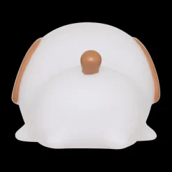 Ygo Tafellamp SCOTTI Hond Wit/Bruin| Decoratieve Accessoires|Kinderverlichting