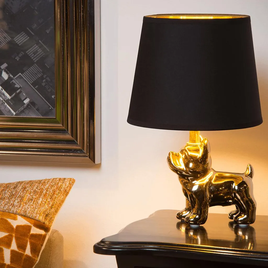 Ygo Tafellamp SIR WINSTON Goud/Kap Zwart| Tafellampen