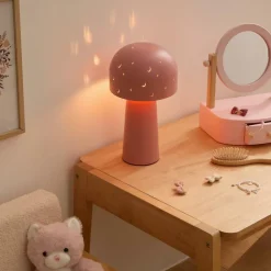 Ygo Tafellamp STARLY Metaal Roze| Decoratieve Accessoires|Kinderverlichting