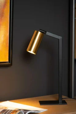 Ygo Tafellamp SYBIL Zwart/Goud| Tafellampen