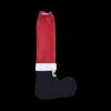 Ygo Tafelpootkousen SANTA S/4 Wit/Rood| Kerst