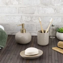 Ygo Tandenborstelhouder ECAILLE Beige| Wastafelaccessoires