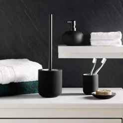 Ygo Tandenborstelhouder MABIO Zwart| Wastafelaccessoires