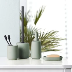 Ygo Tandenborstelhouder MOHA Keramiek Sage| Wastafelaccessoires