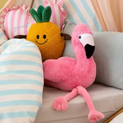 Ygo Teddy MINGO Flamingo Roze| Decoratieve Accessoires