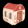 Ygo Tent HUIZIE Rood/Beige| Tapijten | Meubels