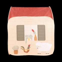 Ygo Tent HUIZIE Rood/Beige| Tapijten | Meubels