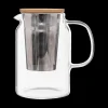 Ygo Theepot MIA Incl. Infuser Glas/Hout 90cl| Koffie & Thee