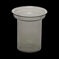 Ygo Theepot TWISTE 80cl Glas Grijs/Hout| Koffie & Thee