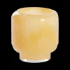 Ygo TL-Houder SOLVAY XL Glas Geel| Woondecoratie