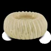 Ygo TL-Houder WANJA Rond Keramiek Beige| Woondecoratie