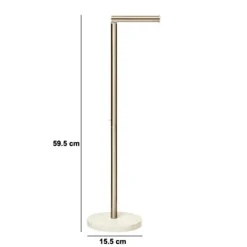 Ygo Toiletrolhouder LOZIO Brons/beige| Toiletaccessoires