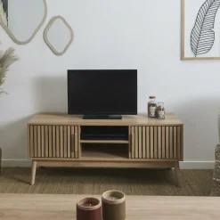 Ygo TV-meubel CALUNA Naturel B117| Tv-Meubelen