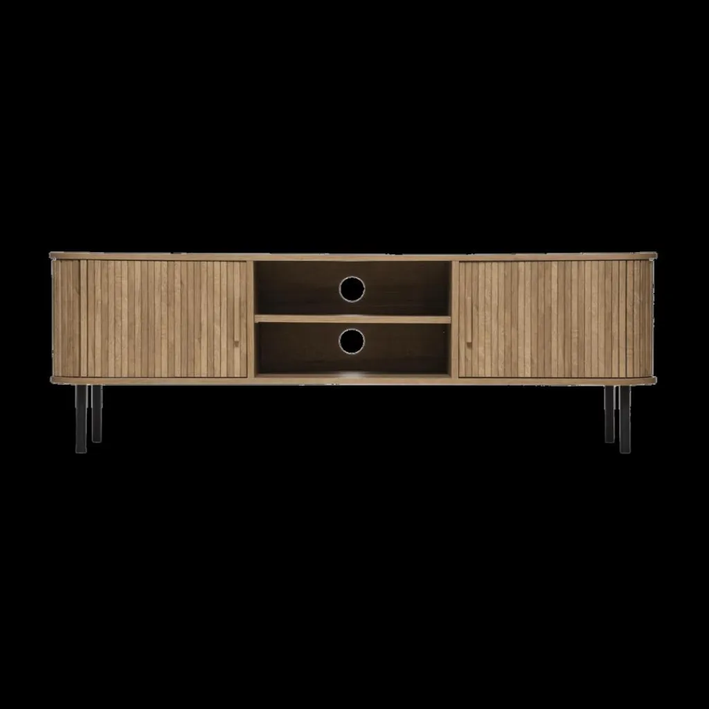Ygo TV-meubel COLVAS Hout Naturel B140| Tv-Meubelen