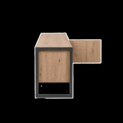 Ygo TV-meubel ROCKY Artisan Eik Anthraciet B160| Tv-Meubelen