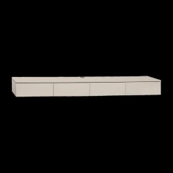 Ygo Tv-Meubel STACY Hoog Klapdeuren Beige B240| Tv-Meubelen