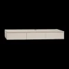 Ygo Tv-Meubel STACY Laag Klapdeuren Beige B180| Tv-Meubelen