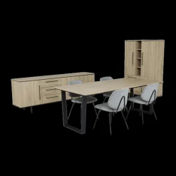 Ygo TV-meubel THIRA Fresh Oak B181| Tv-Meubelen
