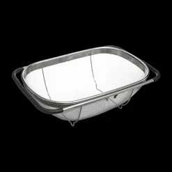 Ygo Uitrekbaar Vergiet ORNED RVS| Keukenaccessoires|Kookaccessoires