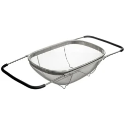 Ygo Uitrekbaar Vergiet ORNED RVS| Keukenaccessoires|Kookaccessoires