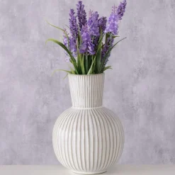 Ygo Vaas DEBORA Ker. Wit XL| Woondecoratie