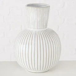 Ygo Vaas DEBORA Ker. Wit XL| Woondecoratie