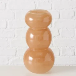 Ygo Vaas KARAMELIO Ø13 Glas L.Bruin| Woondecoratie