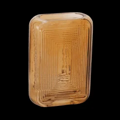 Ygo Vaas ORIO Glas Oker| Woondecoratie