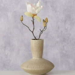 Ygo Vaas OSIS Laag Ker. Mat Beige| Woondecoratie