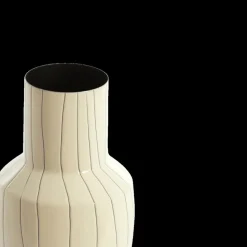 Ygo Vaas SENUMA L Wit/Zwart| Woondecoratie