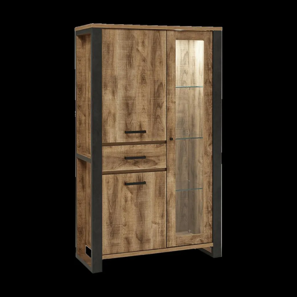 Ygo Vitrinekast MADAGASCAR Tropix B112| Vitrinekasten