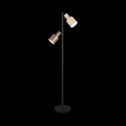 Ygo Vloerlamp AGUDO 2Del. Beige/Bruin| Vloerlampen